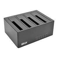 Tripp Lite U339-004 ໂມດູນອິນເຕີເຟດ Tripp Lite 4-Bay Docking Station USB 3.0/eSATA ເປັນ SATA ສໍາລັບດິສ hard 2.5-3.5"