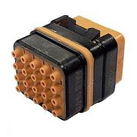 Amphenol Air LB France SIME2022PB ມົດູນລະບົບການເຊື່ອມຕໍ່ຮູບແບບ Modular ສໍາລັບຂໍ້ຕິດ crimped contacts Pin ມີການປິດປ້ອງພາຍໃສ 20 contacts #22 ຈັດສົ່ງໂດຍບໍ່ມີ contact Polarization B