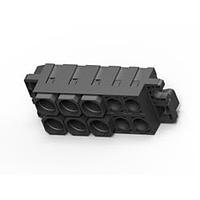 AMP Connectors - TE Connectivity 2212170-1 ຕໍ່ຕໍ່ພະລັງງານຫນັກ FORGE, ASSY PIN, 6#0 4#4-0#8-0#12-0#22