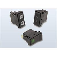 Carling Technologies VJD2DTT1-19900-000 ປ່ຽນສະຫງວນ Contura Sealed Rocker Switch VJD2DTT1-19900-000