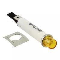 VCC 2150QA3 ຕົວຊີ້ວັດຕົວຢ່າງຕອນຕິດຕູ້ແບບແຜ່ນ Neon ສີແດງ AMBER DIFFUSED ລູກກະທົບຂະໜາດ 5/16"