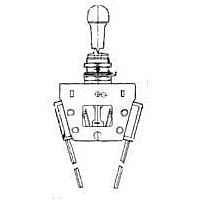 Honeywell 22AT55-4-M ສະຫນັບສະຫນູນ Toggle SW 8PDT 2POS SCRW TERM LOCK LVR
