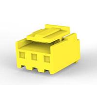 AMP Connectors - TE Connectivity 2-1123722-3 ພາວເລີ້ຍໄປບອດ 3.96 EP PLUG HSG 3P(ເຫຼືອງ)