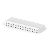 AMP Connectors - TE Connectivity 1-647401-4 ຮູງຮັບ Receptacle 14P SL156 HSG ມີ RAMP LRG ເປີດ