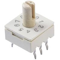 CTS Electronic Components 221ADC10 ສະຫນັບສະຫນູນການຫຼຽນຫຼັກ 10 ຕໍ່. ການຜ່ານຮູ Hole Shaft 6.86mm Ht.