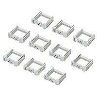 Mikroe MIKROE-5211 ປຸ່ມຊ່ອງແລະຕົວແປ SOCKET mikroBUS 16 SMD ສີເທົາ (10 ຊຸດ)