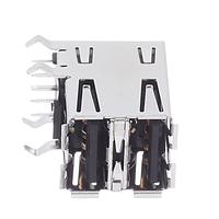 Omron Electronics XM7A-0442-A ຕົວເຊື່ອມ USB Type A Connectors RA Term w/Kink Term Model A ມີ 2 ຊັ້ນ