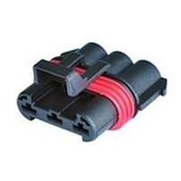 Aptiv 15446375 ຕົວເຊື່ອມ DUCON 6.3 3W F SLD NYLON ສີດຳ