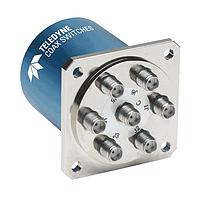 Teledyne Relays CCR-38S360-T ສະຫນັບສະຫນູນ Coaxial 12 VDC, NO, SP6T