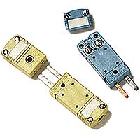 OMEGA HMPW-K-F High Temperature & Ferrite Core Miniature Thermocouple Connectors (K, ANSI, Miniature Female Thermocouple Connector)