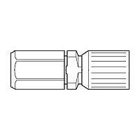 AMP Connectors - TE Connectivity 1-1393682-2 ຕົວເຊື່ອມຕໍ່ CABLE PLUG STRAIGHT 75OHM