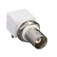 Linx Technologies - TE Connectivity CONBNC002 ຕົວເຊື່ອມ BNC Connector Right Angle Jack, Female Socket 50 Ohm, Through Hole