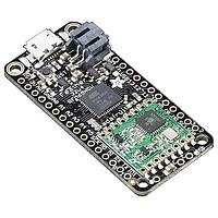 Adafruit 3076 ບອດພັດທະນາ Adafruit Feather 32u4 RFM69HCW Packet Radio - 868 ຫຼື 915 MHz - RadioFruit