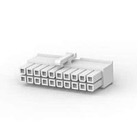 AMP Connectors - TE Connectivity 2-1586019-0 ກອງຢູ່ຮັບ Receptacle Housing HSG REC 2X10C F/P V0