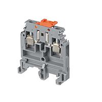 Entrelec - TE Connectivity 1SNA105053R2200 ບລັອກຕິມເນີລະບົບລົດ DIN M4/6.SNB