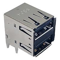 Switchcraft RAHPC2UA20 ຕົວເຊື່ອມ USB Type A USB 2.0 RA TH DUAL CONNS