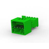 AMP Connectors - TE Connectivity 3-647003-4 ປຸກຮາງຮອງ 04P MTA100 PSTD CONN ASSY LF