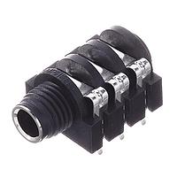 Amphenol Audio ACJS-MHR Phone Connectors 1/4" OFFSET ແນວນອນ CHASSIS CONN MNT