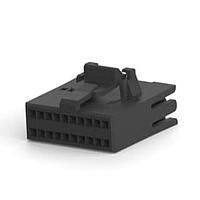 AMP Connectors - TE Connectivity 2-487937-0 ກອງສາຍສົດ 20 RCPT 50CL DR LTCH