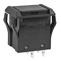 NKK Switches JPM26B-A ປິດ DPST OFF-ON 10A TV5 ຝາດດຳ