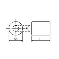 KEMET EMI ENG KIT 02 ເຟີໄຣດ໌ ໂຄຣ້ ເຊີີຍ 9PNs B-20 ຊີຣີ Bead Cores