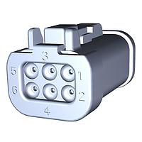DEUTSCH - TE Connectivity DT16-6S-KP01 6-ທາງ DT PLUG ASM