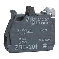 SCHNEIDER ZBE1016P ບລັອກຕິດຕໍ່ 1 NO GOLD FLASHED CONTACT BLOCK