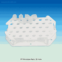 SciLab SL.Rac3051 ຖານວາງແມກໂຣທູບ, PP, ການປະສົບ, Φ11 mm×32ຮອນ, 158×105×h30 mm