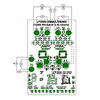Analog Devices DC543A ຕົວຄວບຄຸມແຮງດັບໄຟຟ້າ - ຕົວຄວບຄຸມສະຫວັດດັບ LTC2920-2CMS8 LTC1628CG - LTC2920 ກັບ D