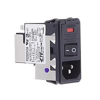 Corcom - TE Connectivity PS0S0DH3A ປະຕູເຂົ້າ 3A DUAL FUSE SNAP IN MOUNT