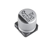 Nichicon GYC1H151MCQ1GS ອະລູມິນຽມ ໂປລິເມີ ຮິບຣິດ ຄອບປາດຊິເຕີ 50VDC 150uF 20% AEC-Q200