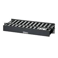 Panduit WMPSE ການຈັດການສາຍສະໄໝ - ຜູ້ຈັດການສາຍສະໄໝຮອງສະພາບຕົວຢ່າງດ້ານໜ້າແລະດ້ານຫຼັງ