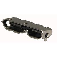 Kycon KMMX-B10-SMT1SB30TR ຂໍ້ມູນ Micro USB Type B Connectors MICRO USB 3.0 BSMT TH TABS 10P 30U