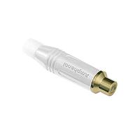 Amphenol Audio ACJR-WHT ຕິດຕັ້ງສາຍສະເພາະຫຼັກ SH GLD PLTD CONT COLRD GROM