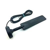 Lantronix A26J0 ເຄື່ອງຮັບສະຫນາມຫຼາຍໂປໂຕຄອນ DUAL-PURPOSE LTE / GNSS ANTENNA ລະບົບຄວບຄຸມຈາກຈອກ (ເສັ້ນສາຍຄອກ 1 ແມັດ), ຖັງຫຼັກແມ່ແດງ