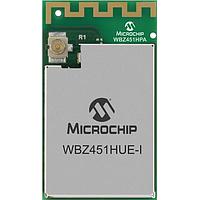 Microchip Technology WBZ451HUE-I ໂມດູນຫຼາຍໂປໂຕຄອນ Bluetooth Low Energy/Zigbee Combo Module ມີແອນເທນາ PCB