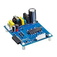 Infineon EVALM10565DTOBO2 ຕົວຄວບຄຸມແລະຕົວຂັບເຄື່ອງມອຕເຕ້ຣແບບພາຍໃນພາລະກິດ 3-ຟາດ, ໃຊ້ພະລັງງານໂດຍ IRSM505-065DA2 CIPOS Micro
