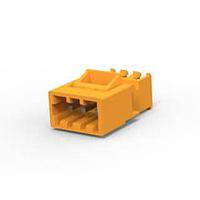 AMP Connectors - TE Connectivity 3-641522-3 ກອງປະກອບປລັກ 03P MTA156 PSTD CONN ASSY ORNG