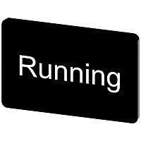 SIEMENS 3SU19000AD160EB0 ປ້າຍປ້ອນຊື່, ປ້າຍປ້ອນຊື່ INSCR. LABEL, ສີດຳ 17.5 X 27MM, RUNNING