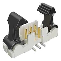 Amphenol FCI 10078995-G02-06BLF ຫົວກາງລັອກອອກຊູດປົກປ້ອງຕົວ, SMT, 6 ຕຳແໜ່ງ