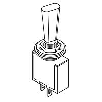Mountain Switch 1055-TA2120B-EVX ສະຫນອງສະຫນອງສະຫນອງສະຫນອງ SPST 2 PIN FLAT LVR