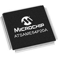 Microchip Technology ATSAME54P20A-AFT-SL3 MCUs CM4,TQFP128, 1MFlash,T&R, USB, Ethernet, CAN, 125C, ດຳເນີນງານຊັ້ນຊອບແວ 3
