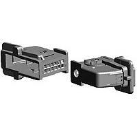 AMP Connectors - TE Connectivity 284443-2 ອຸປະກອນສ່ວນປົກຄຸມ + ແລວເວີສໍາລັບ MQS 12 POS.