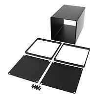 Hammond Manufacturing 1455NS1601BK ກອງປົກຄຸມ 160 X 103 X 103MM SQ EXT ENCL