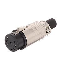 Amphenol Audio EP-8-11P ຕູ້ສຽງຕໍ່ສາຍ ຜູ້ຍິງ ສ່ວນເຫຼັກ 8 ຈຸດ