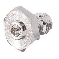 Amphenol RF 242244 ຕົວແປ RF - ລະຫວ່າງຊຸດ SMA Jack ເປັນ AMC Jack Connector Adapter