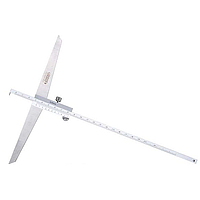 INSIZE 1243-2001 Vernier Hook ຄວາມເລິກ Gage