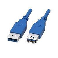 Adam Tech CA-USB3-AM-AF-3FT ສາຍ USB A RCPT ໄປຫາ A PLUG 3'