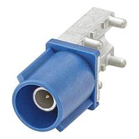 Rosenberger 59S2RQ-40MT5-C_1 ປລັກຕໍ່ຕໍ່ PCB ບອດ PC-Board SMD ມຸມຂວາ C ສີຟ້າ