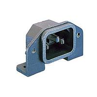 Bulgin PX0580/PC/12132 ອະກອນ PCB FLANGE R/M INLET P.C. SPILLS, ມີຝາປົກກັນ